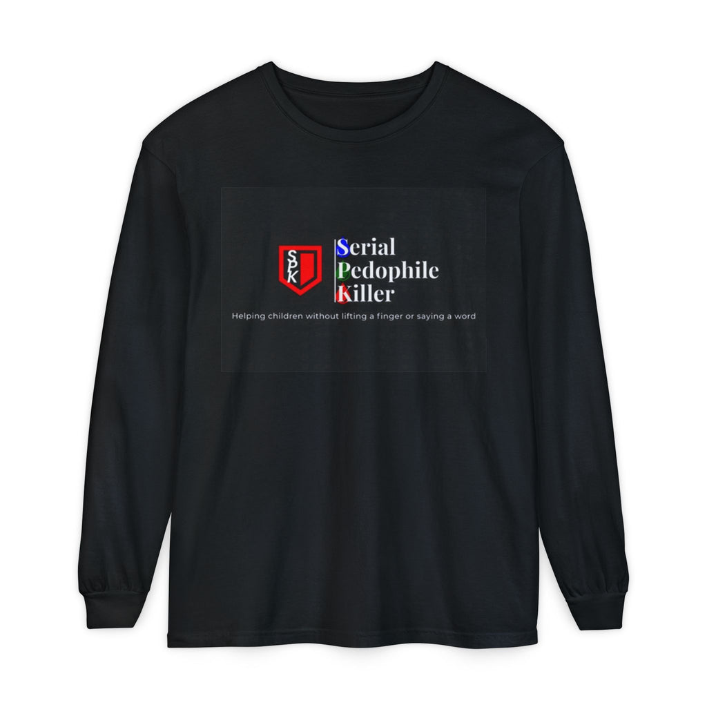 Unisex Garment-dyed Long Sleeve T-Shirt